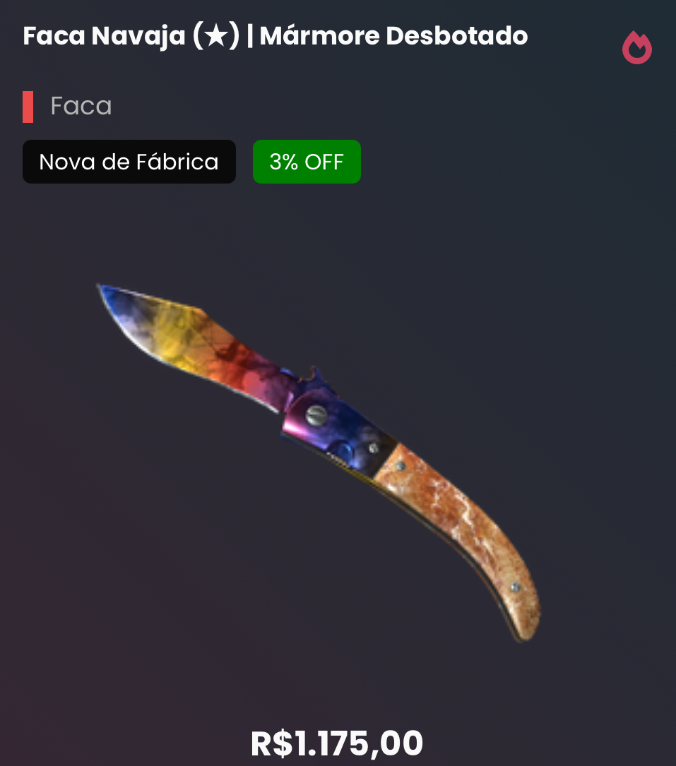 Faca Navaja  Degradê 