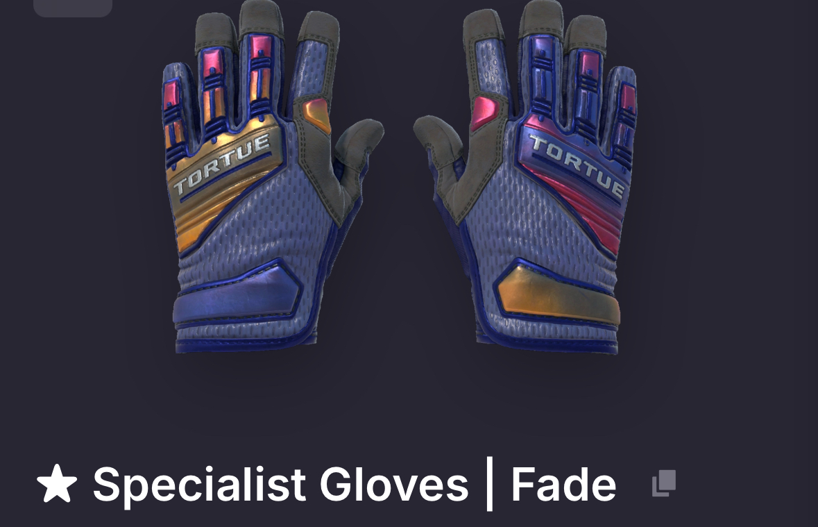 Specialist Gloves  R$ 7.800,00