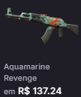 AK  Aquamarine R$ 137,00